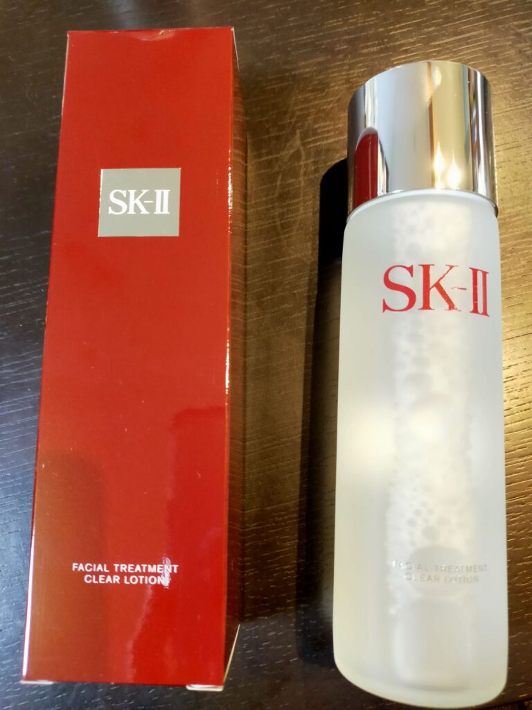 SKⅡのフェイシャルトリートメントクリアローション